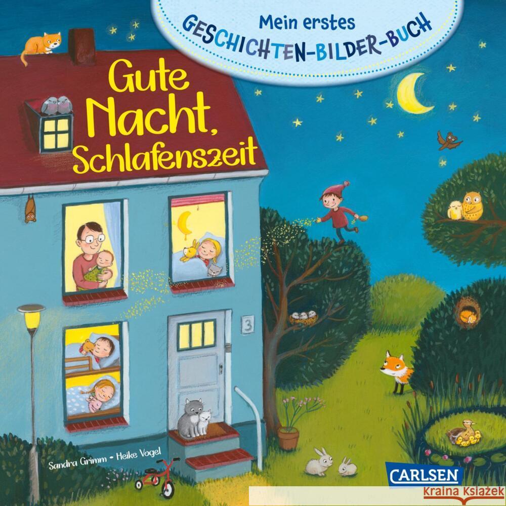 Mein erstes Geschichten-Bilder-Buch: Gute Nacht, Schlafenszeit Grimm, Sandra 9783551171863 Carlsen - książka