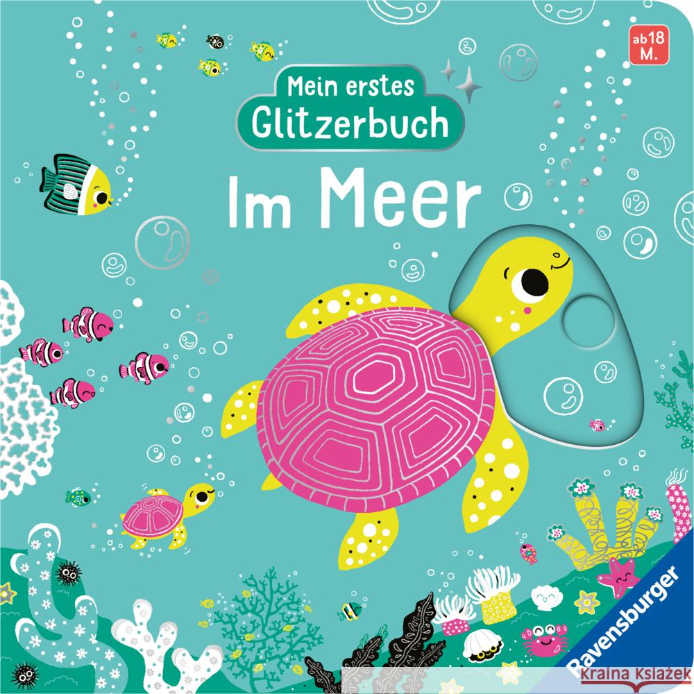 Mein erstes Glitzerbuch - Im Meer Hayashi, Emiri 9783473422470 Ravensburger Verlag - książka
