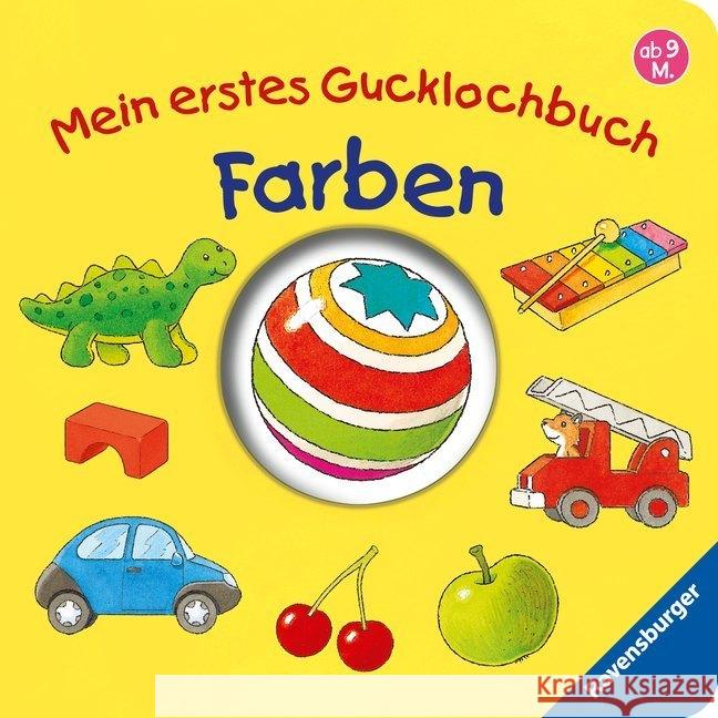 Mein erstes Gucklochbuch - Farben Bliesener, Klaus 9783473435470 Ravensburger Buchverlag - książka
