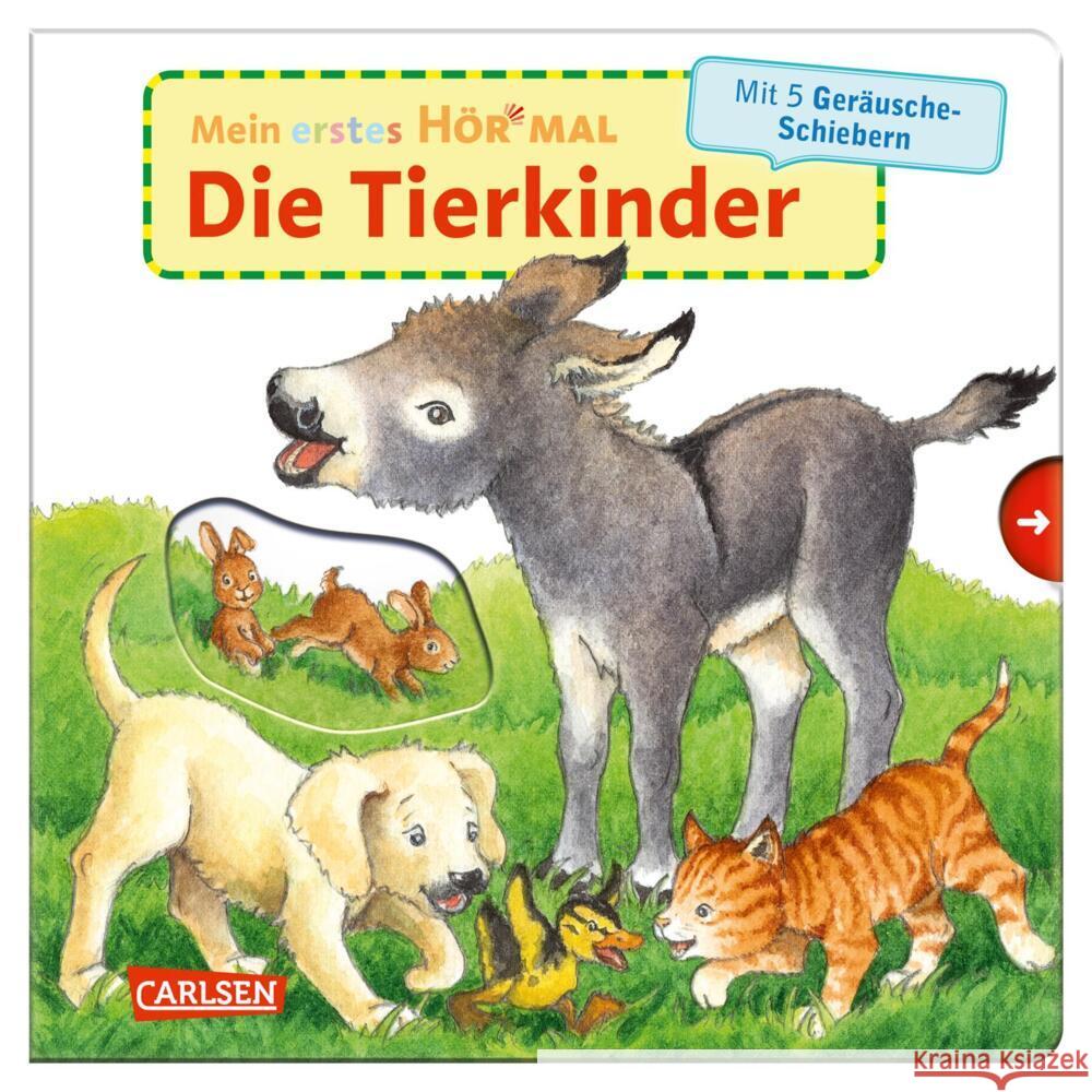 Mein erstes Hör mal: Die Tierkinder Trapp, Kyrima 9783551254733 Carlsen - książka