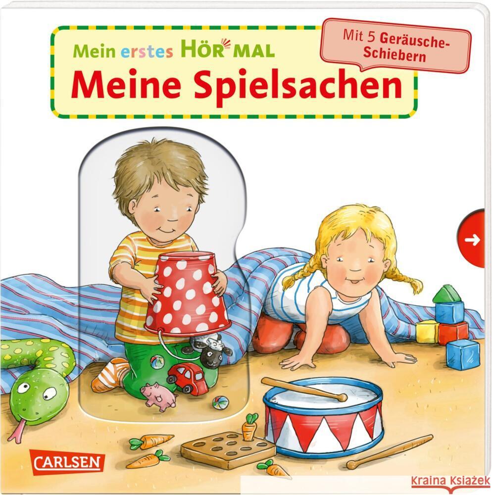 Mein erstes Hör mal (Soundbuch ab 1 Jahr): Meine Spielsachen Zimmer, Christian 9783551254740 Carlsen - książka