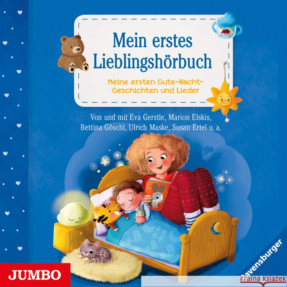 Mein erstes Lieblingshörbuch, Audio-CD Gerstle, Eva 9783833743528 Jumbo Neue Medien - książka