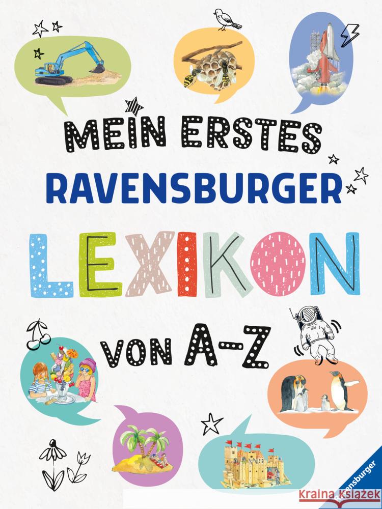 Mein erstes Ravensburger Lexikon von A - Z Mennen, Patricia 9783473555338 Ravensburger Verlag - książka