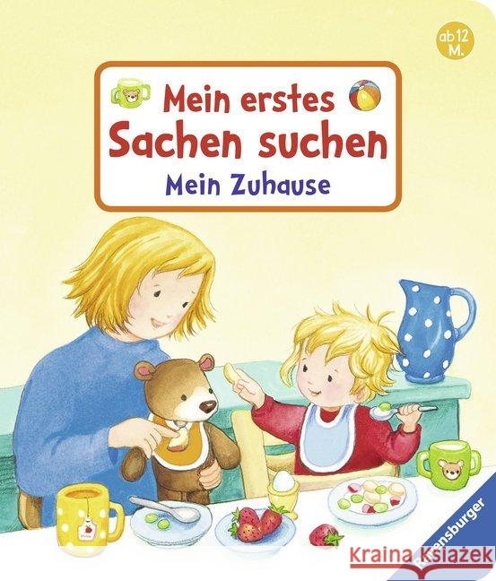 Mein erstes Sachen suchen: Mein Zuhause Grimm, Sandra 9783473437689 Ravensburger Buchverlag - książka