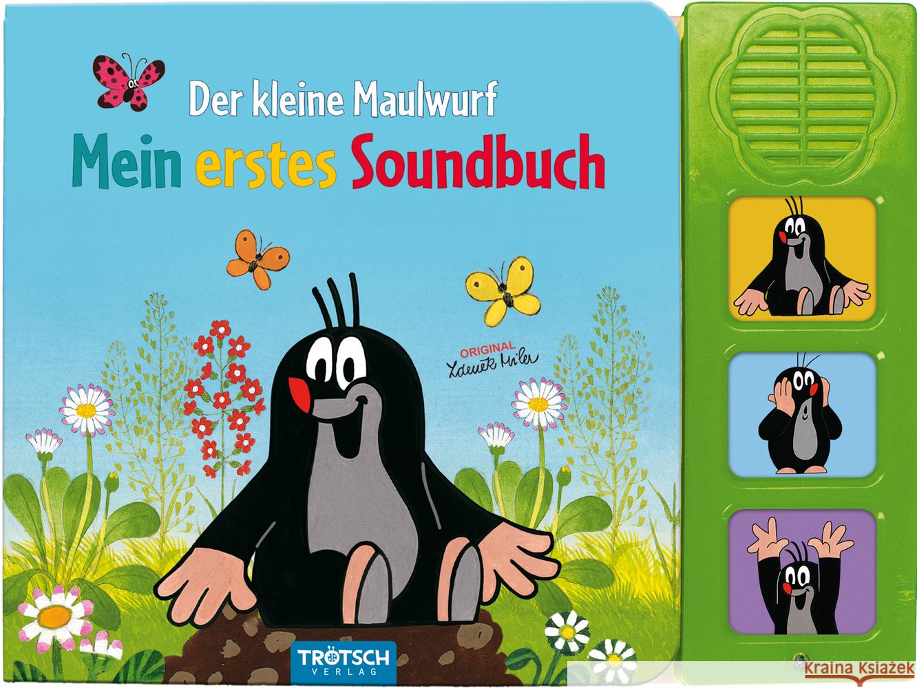 Mein erstes Soundbuch - Der kleine Maulwurf  9783965521711 Trötsch - książka