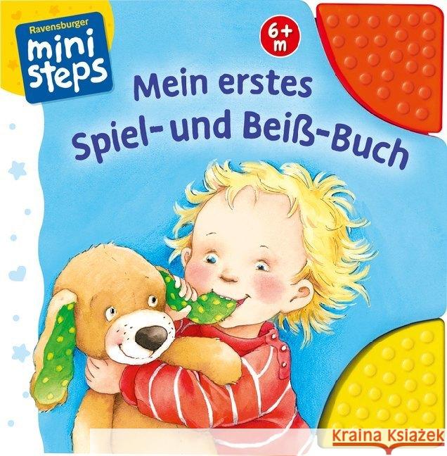 Mein erstes Spiel- und Beiß-Buch Schwarz, Regina; Szesny, Susanne 9783473316472 Ravensburger Buchverlag - książka