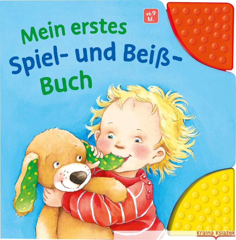 Mein erstes Spiel- und Beiß-Buch: Babybuch mit Beißecken ab 9 Monaten Schwarz, Regina 9783473421473 Ravensburger Verlag - książka