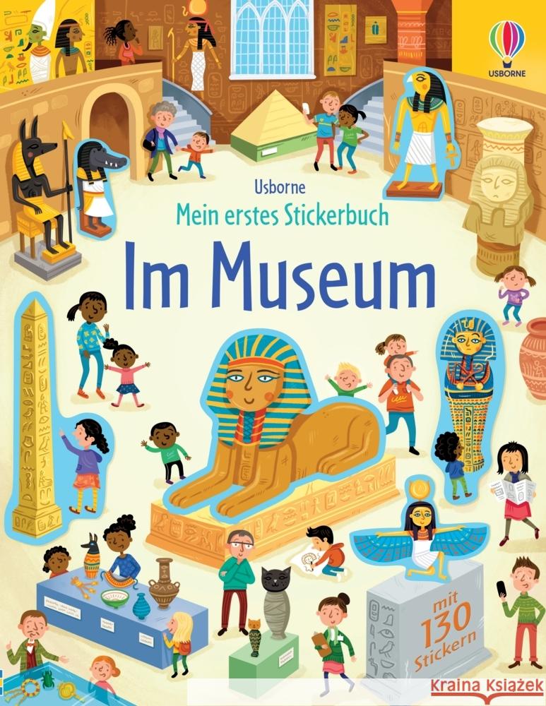 Mein erstes Stickerbuch: Im Museum Bathie, Holly 9781035700363 Usborne Verlag - książka