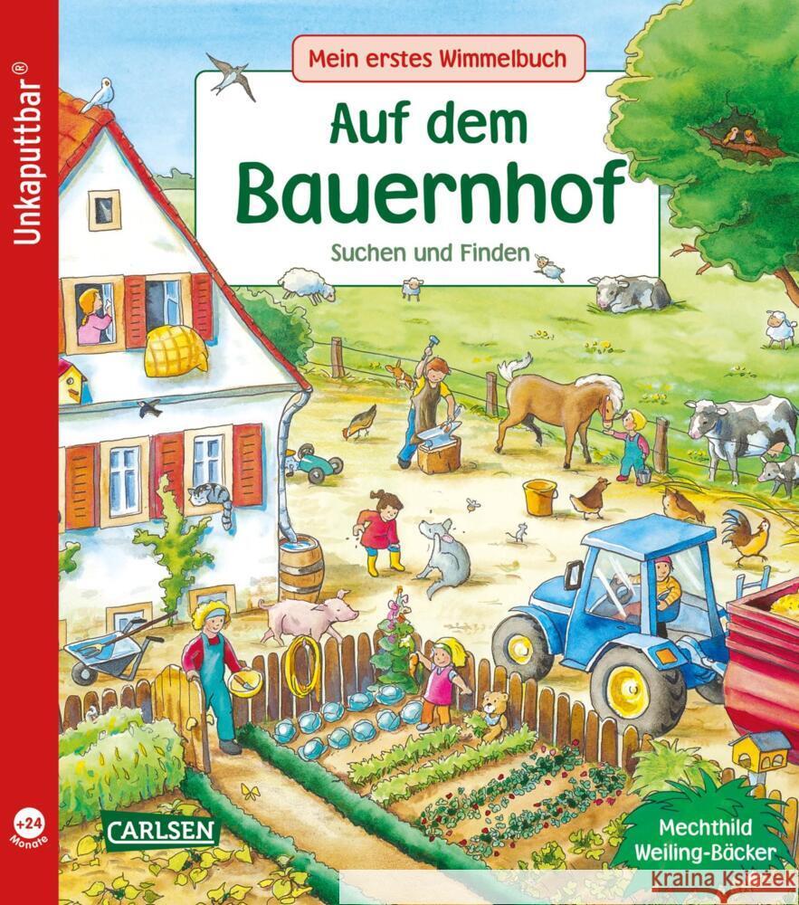 Mein erstes Wimmelbuch: Auf dem Bauernhof Schumann, Sibylle 9783551036032 Carlsen - książka