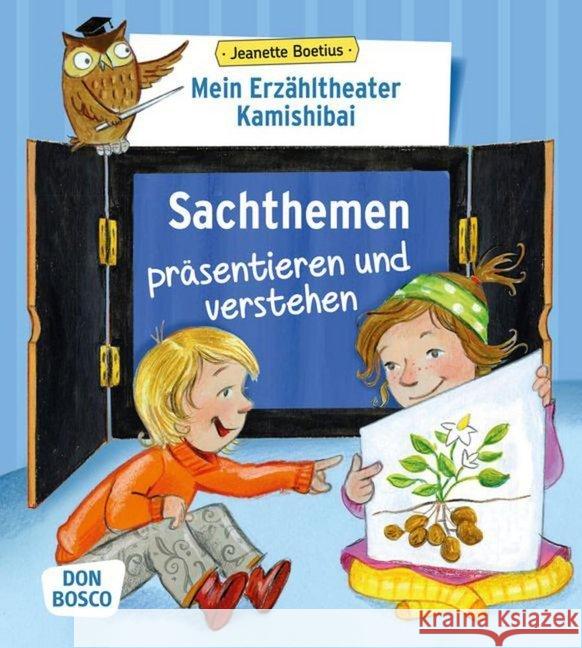 Mein Erzähltheater Kamishibai: Sachthemen präsentieren und verstehen : Mit Online-Zugang Boetius, Jeanette 9783769822458 Don Bosco Verlag - książka