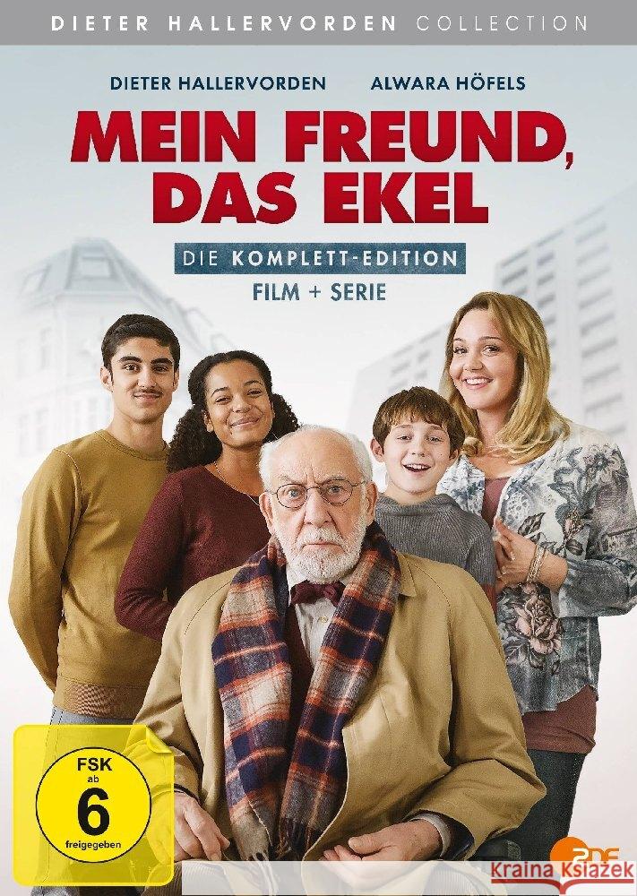 Mein Freund, das Ekel, 3 DVD (Komplett-Edition: Film + Serie) Hallervorden, Dieter 4260669611634 Turbine Medien - książka