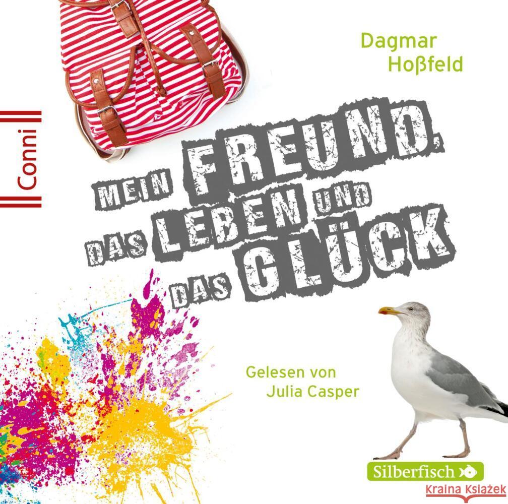 Mein Freund, das Leben und das Glück, 3 Audio-CD Hoßfeld, Dagmar 9783745602319 Silberfisch - książka