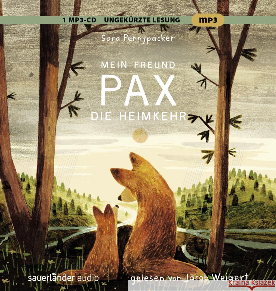 Mein Freund Pax - Die Heimkehr, 1 Audio-CD, 1 MP3 Pennypacker, Sara 9783839849996 Argon Verlag - książka