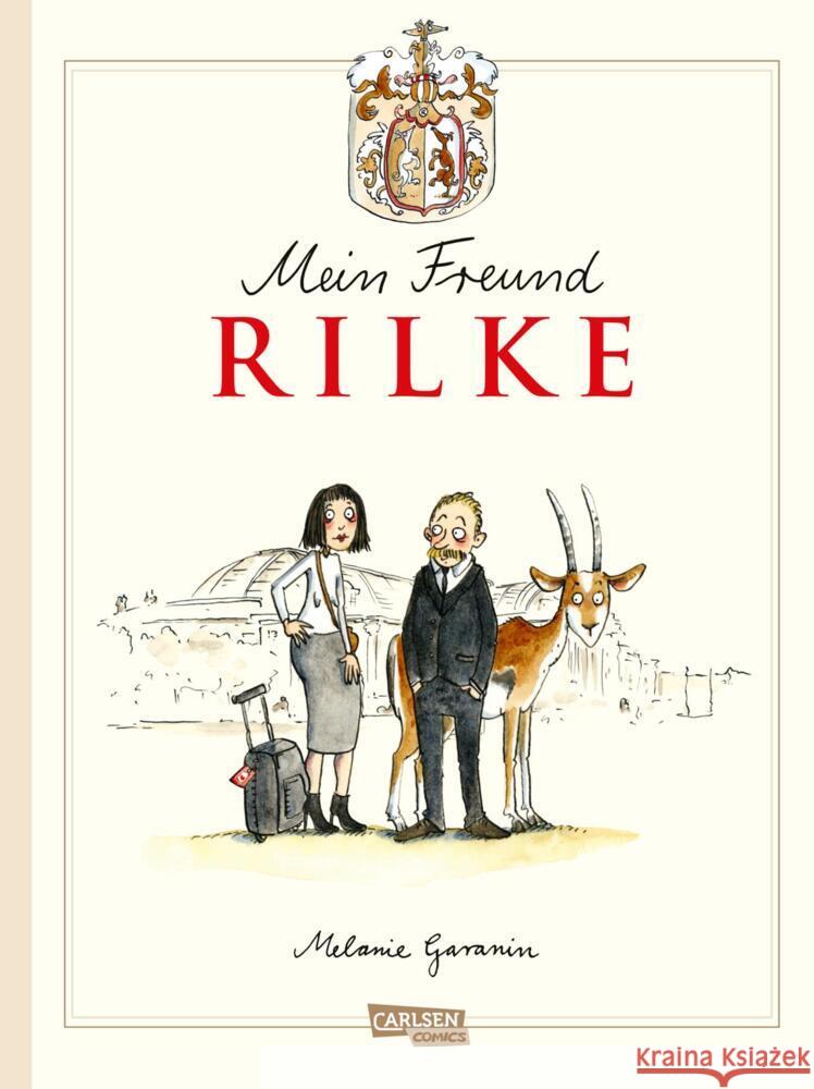 Mein Freund Rilke Garanin, Melanie 9783551757807 Carlsen Comics - książka