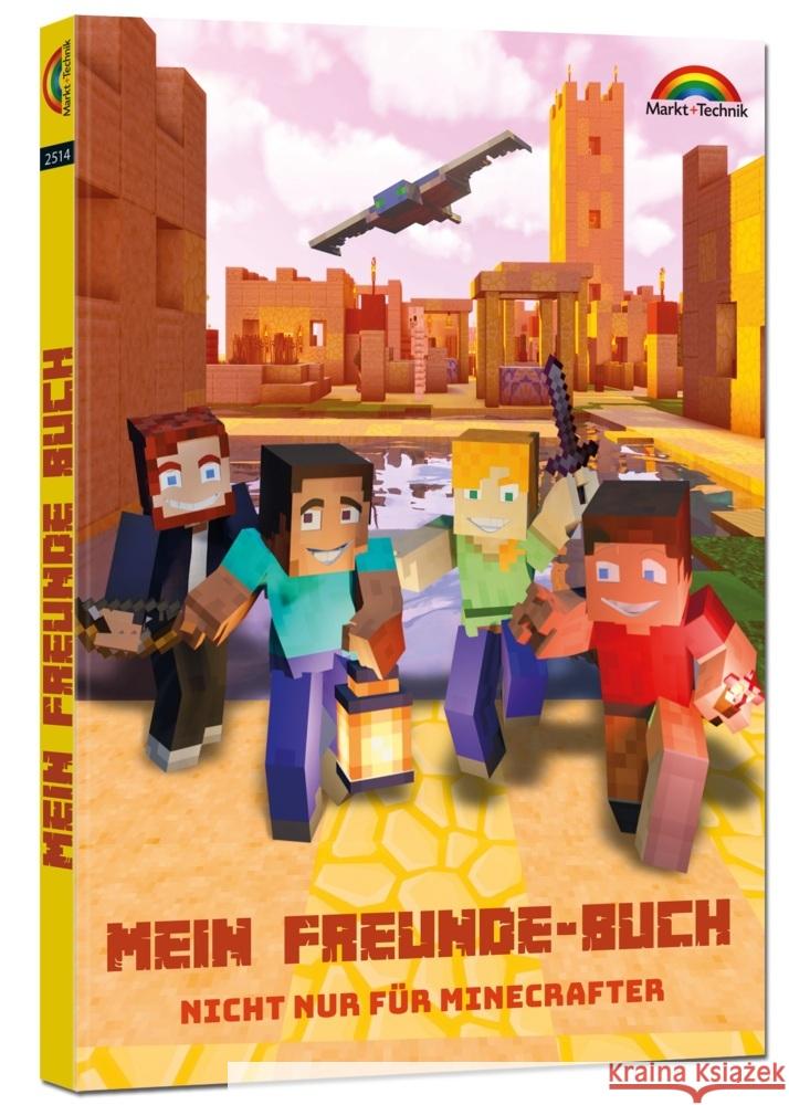 Mein Freunde Buch für Minecrafter Haberkamp, David 9783959825146 Markt +Technik - książka