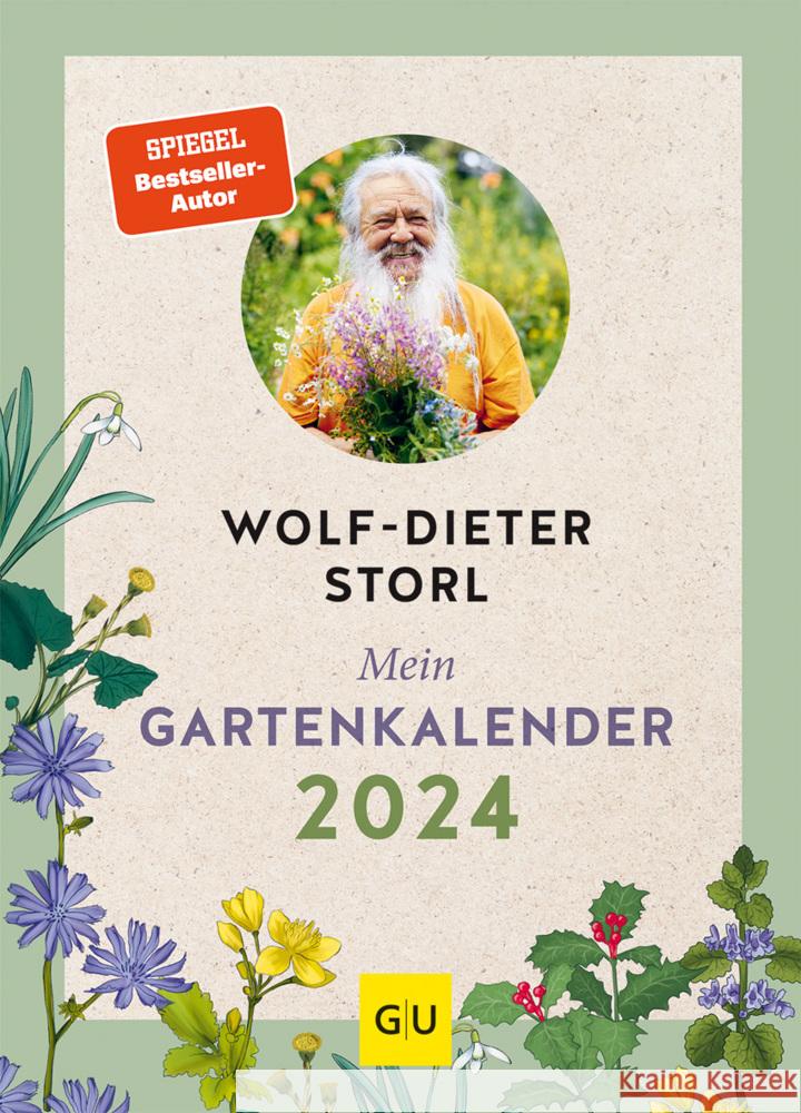 Mein Gartenkalender 2024 Storl, Wolf-Dieter 9783833887956 Gräfe & Unzer - książka