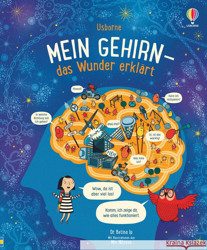 Mein Gehirn - das Wunder erklärt Ip, Betina 9781789413366 Usborne Verlag - książka