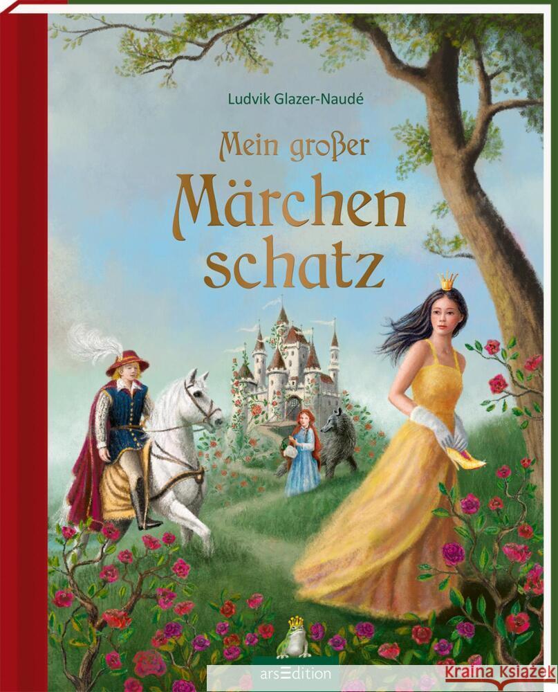 Mein großer Märchenschatz Grimm, Gebrüder, Andersen, Hans Christian 9783845845234 ars edition - książka