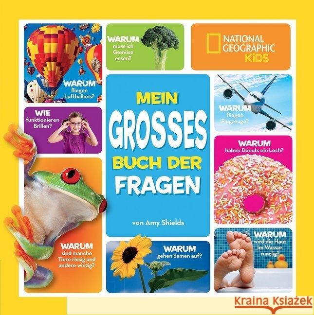 Mein großes Buch der Fragen Shields, Amy 9788854037595 National Geographic KiDS - książka