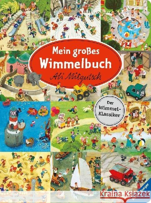 Mein großes Wimmelbuch Mitgutsch, Ali 9783473438419 Ravensburger Buchverlag - książka