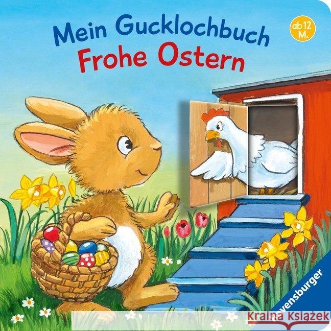 Mein Gucklochbuch: Frohe Ostern Häfner, Carla 9783473437856 Ravensburger Buchverlag - książka