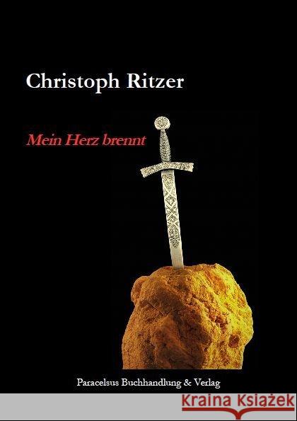 Mein Herz brennt : Texte Ritzer, Christoph 9783902776273 Paracelsus, Salzburg - książka