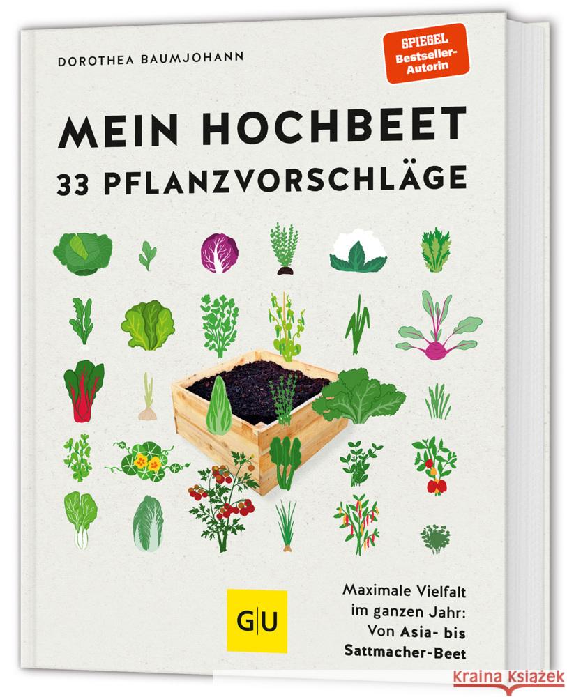 Mein Hochbeet - 33 Pflanzvorschläge Baumjohann, Dorothea 9783833894244 Gräfe & Unzer - książka