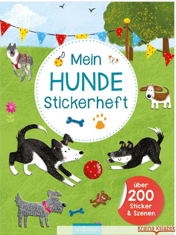 Mein Hunde-Stickerheft  9783845865294 ars edition - książka