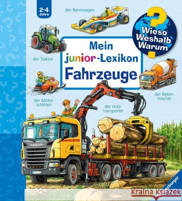 Mein junior-Lexikon: Fahrzeuge Nieländer, Peter 9783473326471 Ravensburger Buchverlag - książka