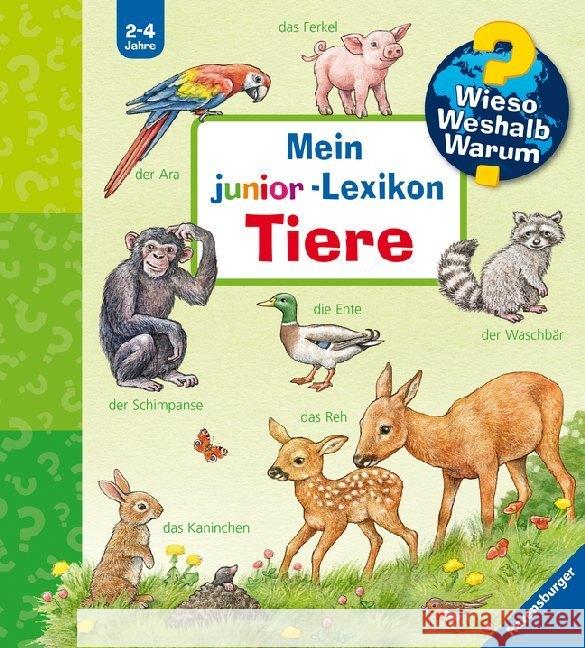 Mein junior-Lexikon Tiere  9783473328918 Ravensburger Buchverlag - książka