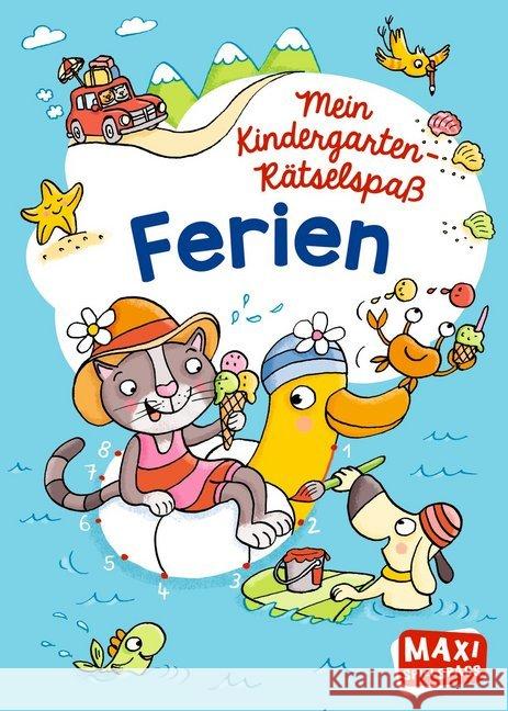 Mein Kindergarten-Rätselspaß. Ferien  9783770700110 Ellermann - książka