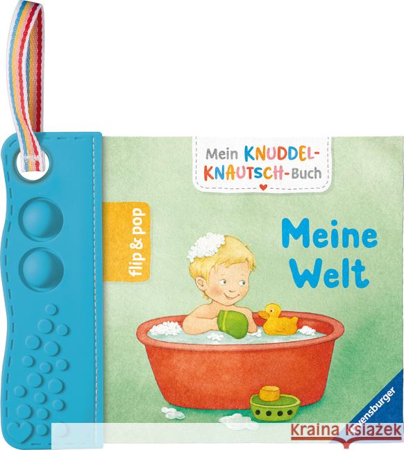 Mein Knuddel-Knautsch-Buch - flip&pop. Meine Welt  9783473421305 Ravensburger Verlag - książka