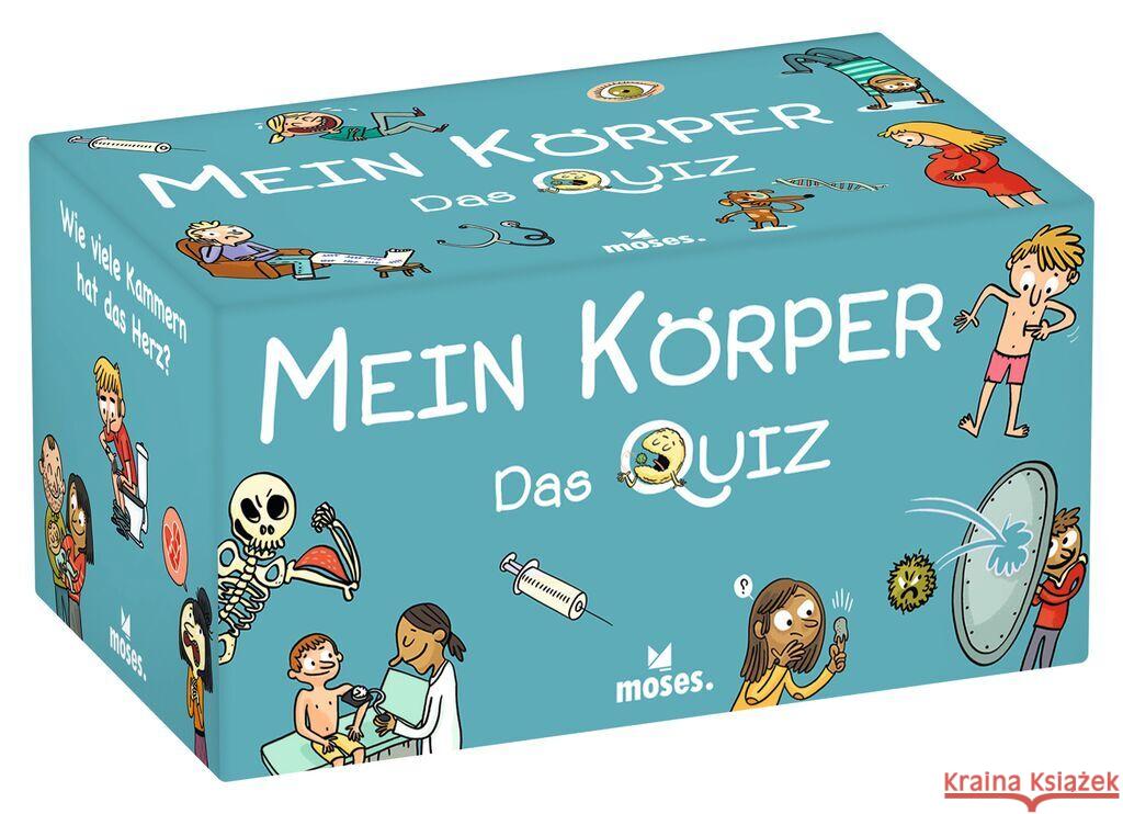 Mein Körper - Das Quiz de Mullenheim, Sophie 4033477903969 moses. Verlag - książka
