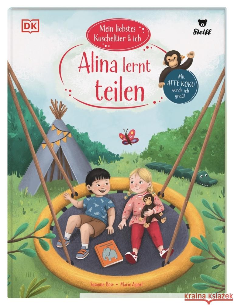 Mein liebstes Kuscheltier & ich. Alina lernt teilen Böse, Susanne 9783831045679 Dorling Kindersley Verlag - książka