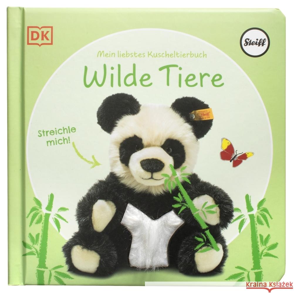 Mein liebstes Kuscheltierbuch. Wilde Tiere Grimm, Sandra 9783831043149 Dorling Kindersley Verlag - książka