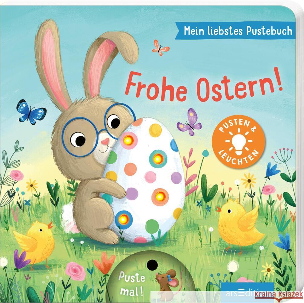 Mein liebstes Pustebuch  - Frohe Ostern! Höck, Maria 9783845859385 ars edition - książka