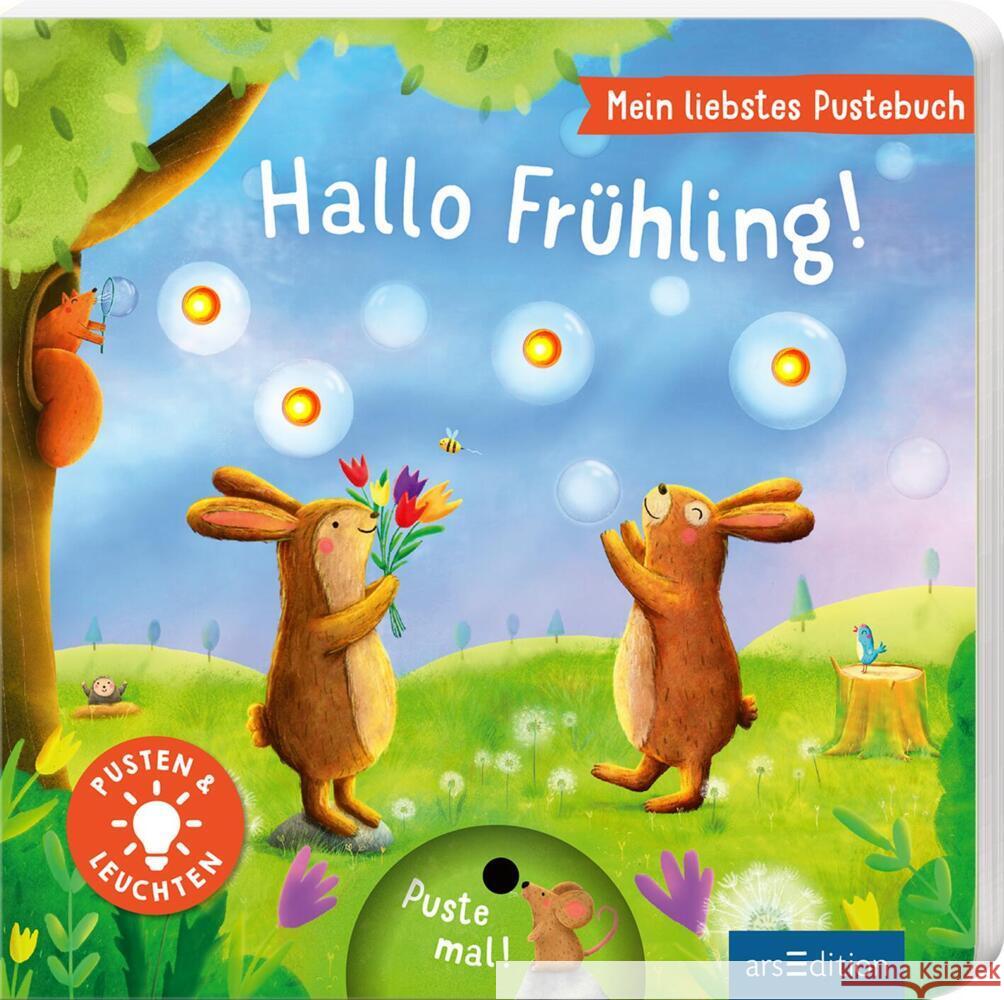 Mein liebstes Pustebuch - Hallo Frühling! Höck, Maria 9783845855530 ars edition - książka