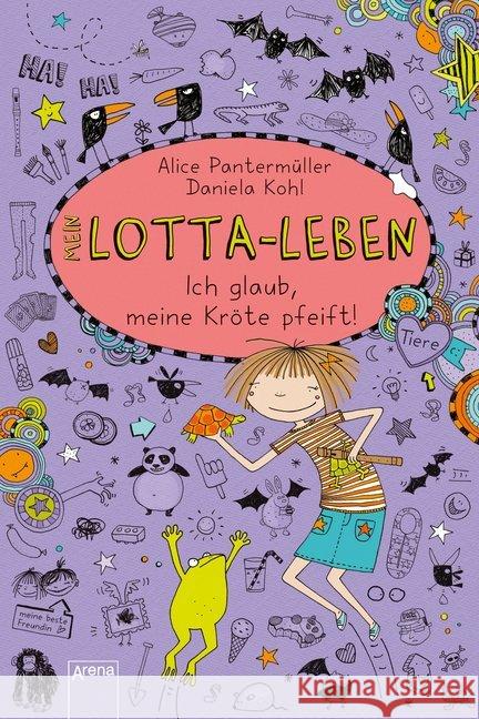 Mein Lotta-Leben - Ich glaub, meine Kröte pfeift Pantermüller, Alice 9783401069616 Arena - książka