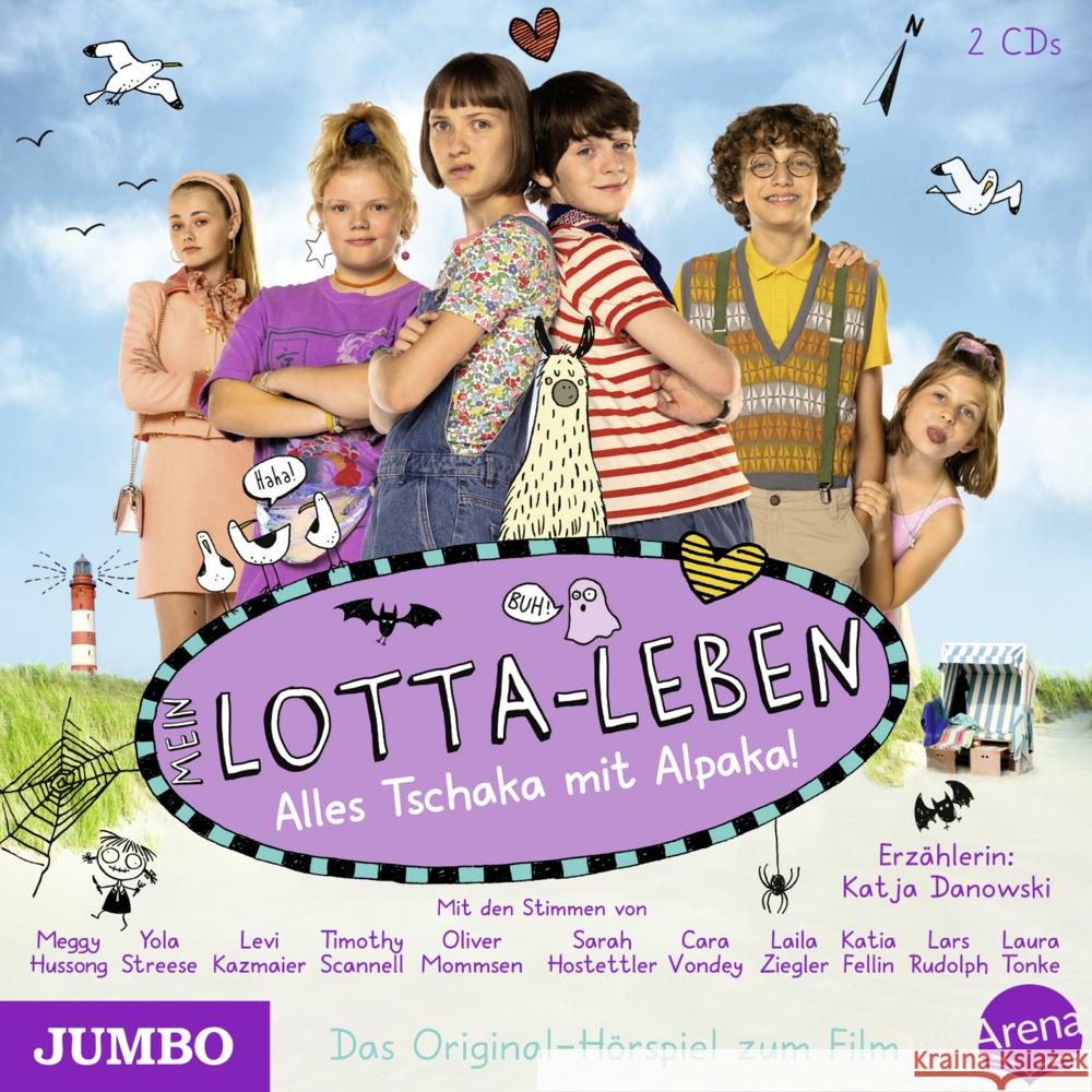 Mein Lotta-Leben. Alles tschaka mit Alpaka. Das Original-Hörspiel zum Film, 2 Audio-CD Pantermüller, Alice 9783833745164 Jumbo Neue Medien - książka