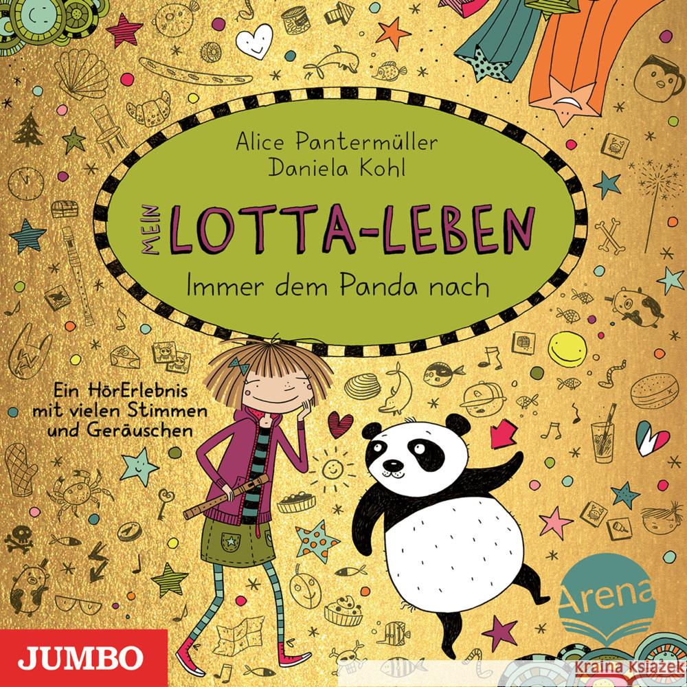 Mein Lotta-Leben. Immer dem Panda nach Pantermüller, Alice 9783833747465 Jumbo Neue Medien - książka