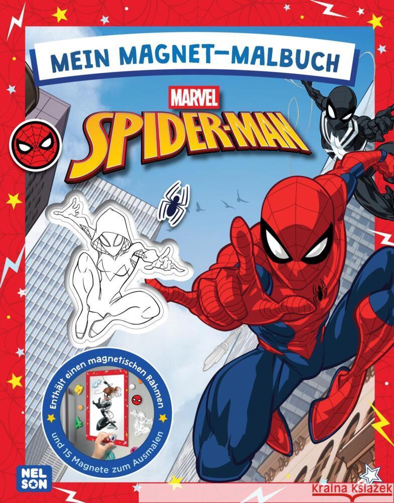 Mein Magnet-Malbuch Spider-Man  9783845129679 Nelson - książka