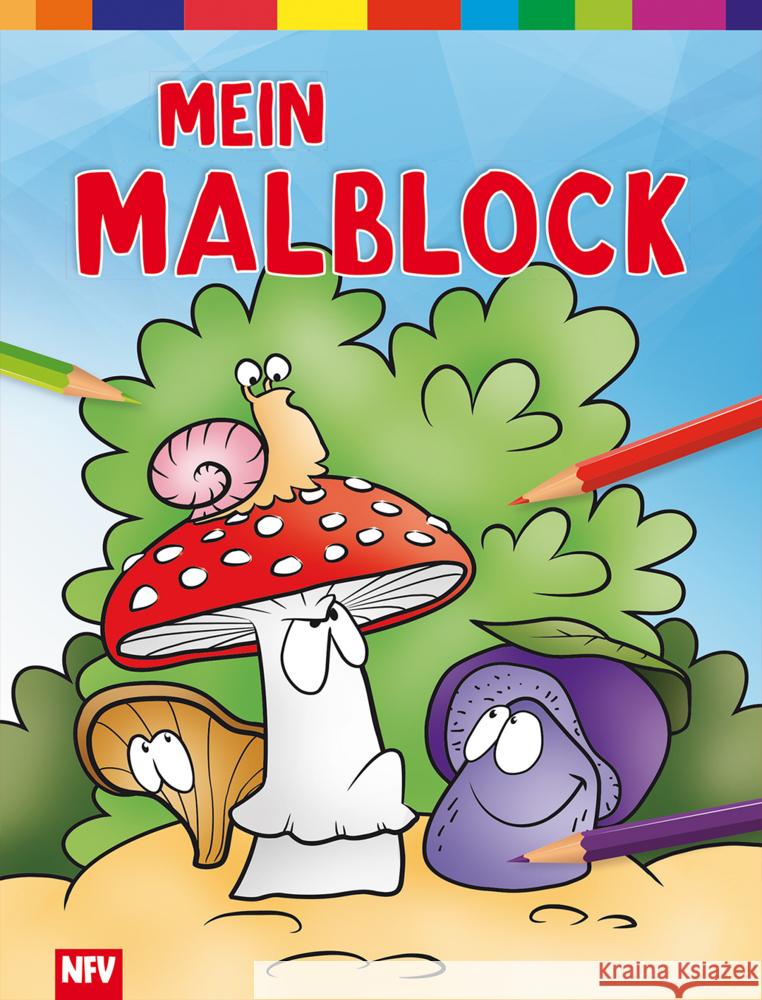 Mein Malblock  9783849400057 Neuer Favorit Verlag - książka