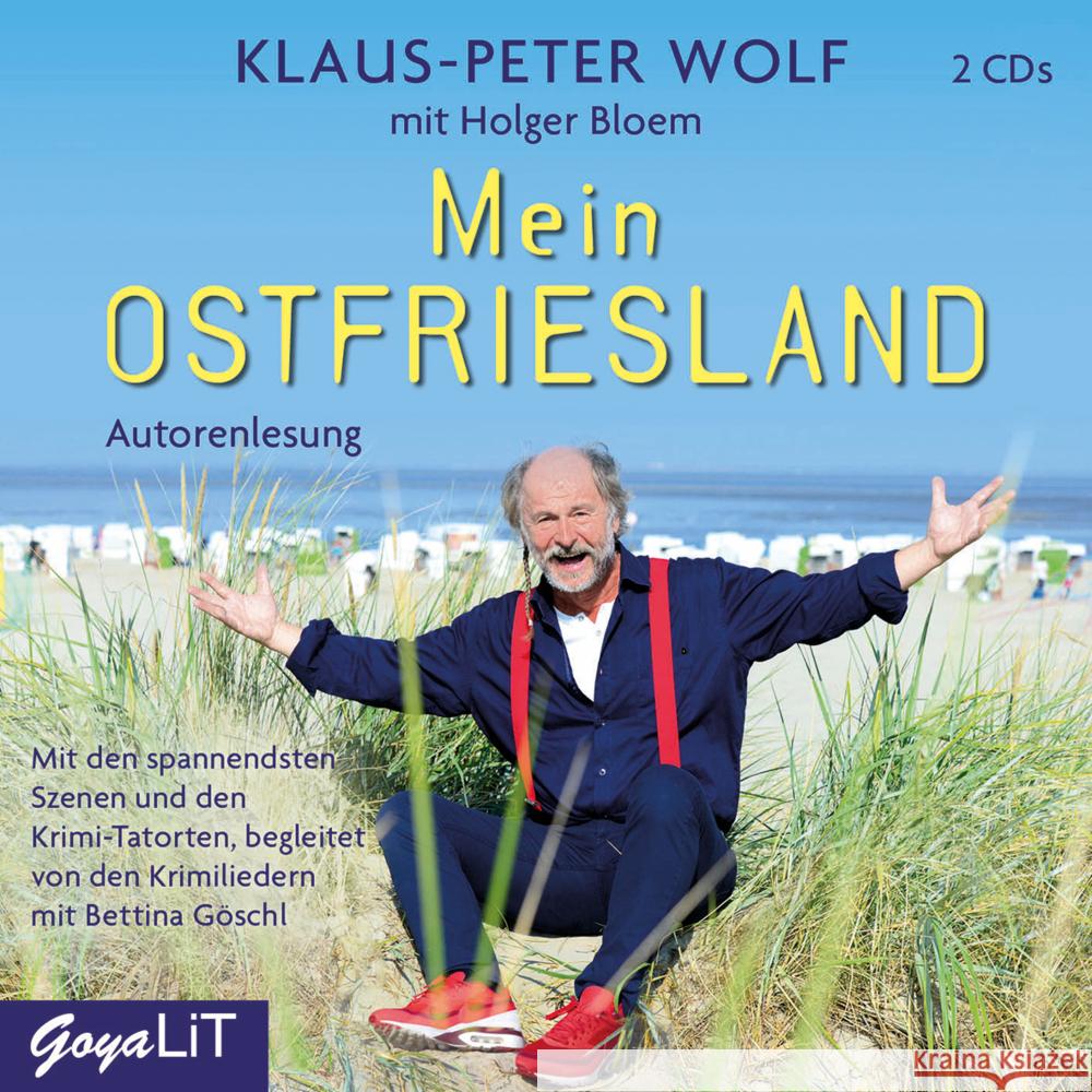 Mein Ostfriesland, 2 Audio-CD Wolf, Klaus-Peter 4012144402820 GOYALiT - książka
