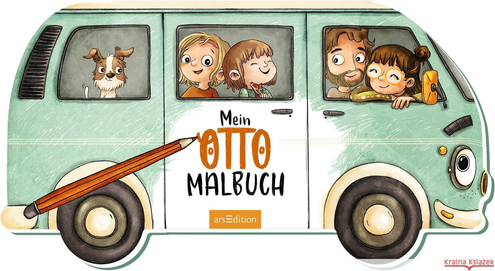 Mein OTTO-Malbuch Ottenschläger, Madlen 9783845865553 ars edition - książka