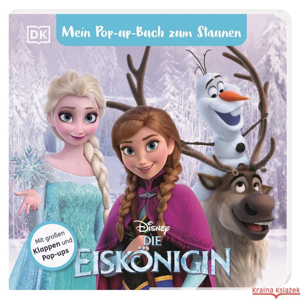 Mein Pop-up-Buch zum Staunen. Disney Die Eiskönigin Jaekel, Franziska 9783831051731 Dorling Kindersley Verlag - książka