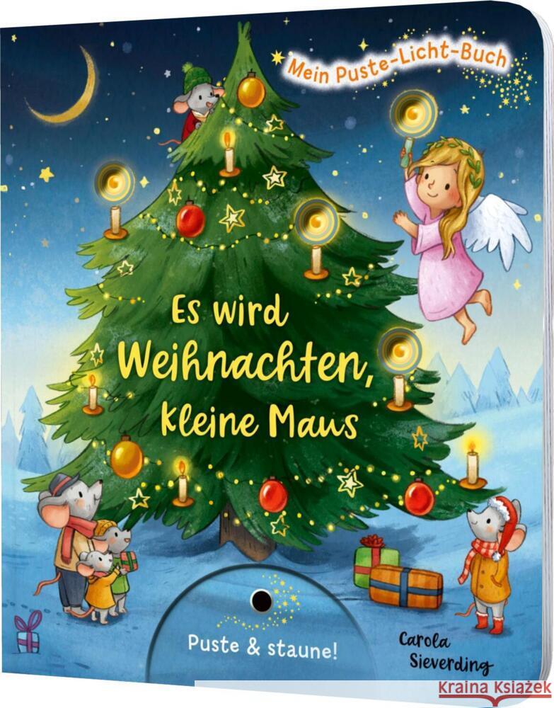 Mein Puste-Licht-Buch: Es wird Weihnachten, kleine Maus Nömer, Christina 9783480236534 Esslinger in der Thienemann-Esslinger Verlag  - książka