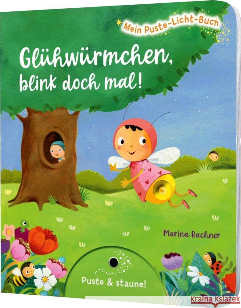 Mein Puste-Licht-Buch: Glühwürmchen, blink doch mal! Tress, Sylvia 9783480236718 Esslinger in der Thienemann-Esslinger Verlag  - książka
