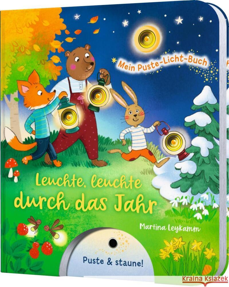 Mein Puste-Licht-Buch: Leuchte, leuchte durch das Jahr Tress, Sylvia 9783480237425 Esslinger in der Thienemann-Esslinger Verlag  - książka