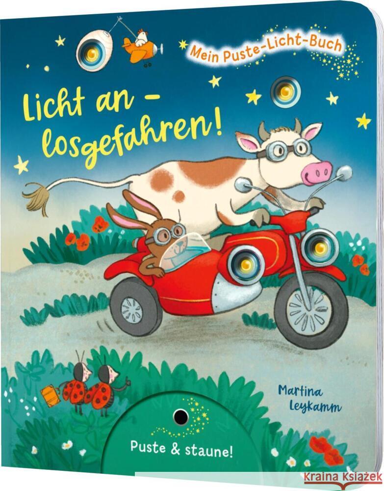 Mein Puste-Licht-Buch: Licht an - losgefahren! Tress, Sylvia 9783480236701 Esslinger in der Thienemann-Esslinger Verlag  - książka