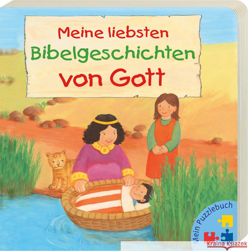Mein Puzzlebuch: Meine liebsten Bibelgeschichten von Gott Abeln, Reinhard 9783438045287 Deutsche Bibelgesellschaft - książka